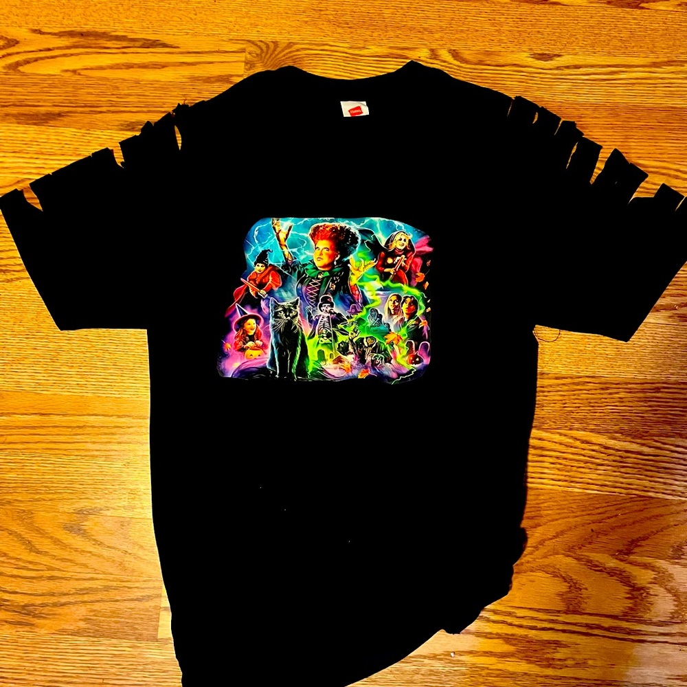 Hocus pocus custom cut out tee all sizes